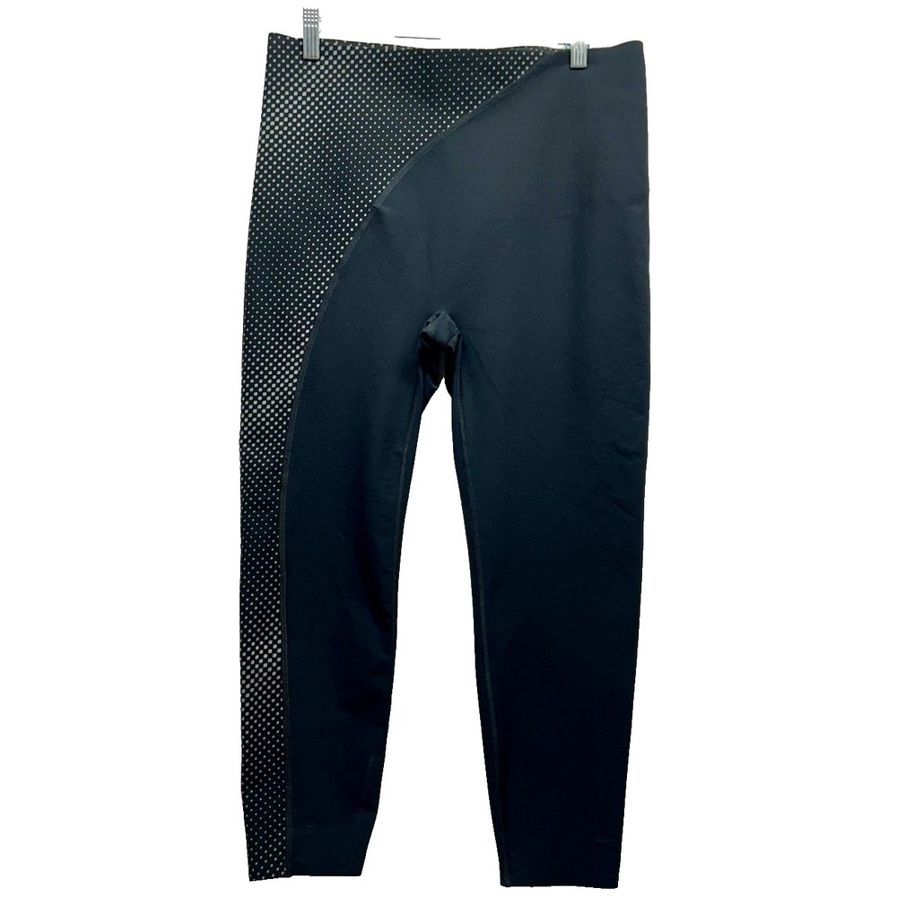 Spanx by Sara Blakely Women's XL Black Cropped Leggings (B7)